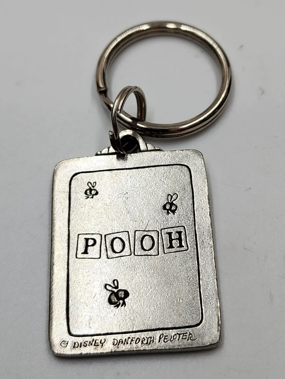 Disney Winnie the Pooh Keychain Danforth Pewter Purse Charm